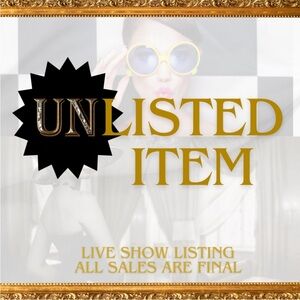 💜Unlisted Item - Live Show Special press on nails